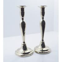 Elegant Pair of Georgian Brass Candlesticks (2 of 5) Elegant Pair of Georgian Brass Candlesticks (2 of 5)