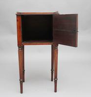 Early 19th Century Mahogany Bedside Cabinet (4 of 8) Early 19th Century Mahogany Bedside Cabinet (4 of 8)