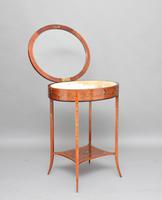 Early 20th Century Satinwood & Painted Bijouterie Table (3 of 11) Early 20th Century Satinwood & Painted Bijouterie Table (3 of 11)
