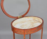 Early 20th Century Satinwood & Painted Bijouterie Table (4 of 11) Early 20th Century Satinwood & Painted Bijouterie Table (4 of 11)