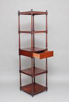 Early 19th Century Mahogany Five Tier Whatnot (11 of 12) Early 19th Century Mahogany Five Tier Whatnot (11 of 12)