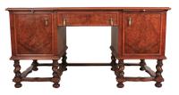 Walnut Leather Top Desk in the Style of William & Mary (8 of 13) Walnut Leather Top Desk in the Style of William & Mary (8 of 13)