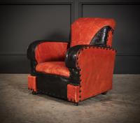 Rare Art Deco Style Leather Childs Club Chair (4 of 8) Rare Art Deco Style Leather Childs Club Chair (4 of 8)
