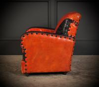 Rare Art Deco Style Leather Childs Club Chair (6 of 8) Rare Art Deco Style Leather Childs Club Chair (6 of 8)