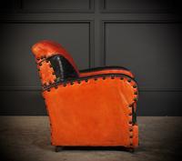 Rare Art Deco Style Leather Childs Club Chair (8 of 8) Rare Art Deco Style Leather Childs Club Chair (8 of 8)