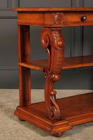 Victorian Oak 3 Tier Console Table (3 of 15) Victorian Oak 3 Tier Console Table (3 of 15)