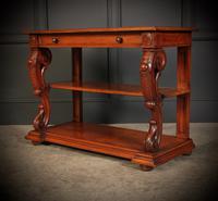 Victorian Oak 3 Tier Console Table (10 of 15) Victorian Oak 3 Tier Console Table (10 of 15)