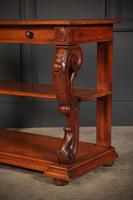 Victorian Oak 3 Tier Console Table (11 of 15) Victorian Oak 3 Tier Console Table (11 of 15)