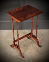 Superb Regency Rosewood Nest of 3 Tables (13 of 19) Superb Regency Rosewood Nest of 3 Tables (13 of 19)