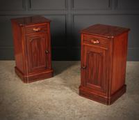 Pair of Victorian Mahogany Bedside Cabinets (2 of 10) Pair of Victorian Mahogany Bedside Cabinets (2 of 10)