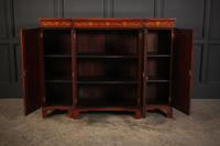 Magnificent Marquetry Inlaid Breakfront Bookcase (6 of 12) Magnificent Marquetry Inlaid Breakfront Bookcase (6 of 12)