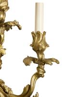 Pair of French Ormolu Wall Sconces (5 of 6) Pair of French Ormolu Wall Sconces (5 of 6)