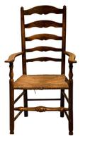 Ash Ladderback Armchair c.1850 (2 of 6) Ash Ladderback Armchair c.1850 (2 of 6)