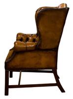 18th Century Style Leather Wing Chair c.1900 (2 of 6) 18th Century Style Leather Wing Chair c.1900 (2 of 6)