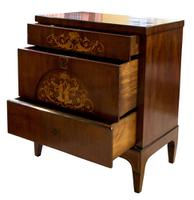 Danish Marquetry Inlaid Bedemeier Dressing Chest (2 of 7) Danish Marquetry Inlaid Bedemeier Dressing Chest (2 of 7)
