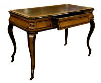 French Amboyna & Ebony Writing Table (2 of 7) French Amboyna & Ebony Writing Table (2 of 7)
