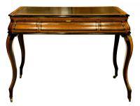 French Amboyna & Ebony Writing Table (3 of 7) French Amboyna & Ebony Writing Table (3 of 7)