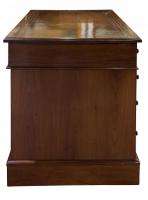 Mahogany Lined, Oak & Burr Walnut Desk (4 of 7) Mahogany Lined, Oak & Burr Walnut Desk (4 of 7)