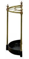 Brass Demi-Lune Umbrella Stand (3 of 5) Brass Demi-Lune Umbrella Stand (3 of 5)
