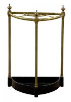 Brass Demi-Lune Umbrella Stand (2 of 5) Brass Demi-Lune Umbrella Stand (2 of 5)