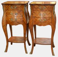Pair of French Parquetry Bomb Chests c.1920 (2 of 5) Pair of French Parquetry Bomb Chests c.1920 (2 of 5)