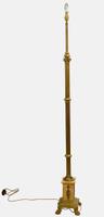 Brass & Sienna Marble Standard Lamp c.1910 (2 of 4) Brass & Sienna Marble Standard Lamp c.1910 (2 of 4)