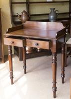 Mahogany 2 Drawer Side Table c.1850 (3 of 5) Mahogany 2 Drawer Side Table c.1850 (3 of 5)