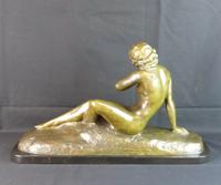 Bronze Art Deco Reclining Nude Sculpture (3 of 7) Bronze Art Deco Reclining Nude Sculpture (3 of 7)