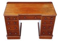 Victorian Mahogany Desk Writing Dressing Table Twin Pedestal (2 of 8) Victorian Mahogany Desk Writing Dressing Table Twin Pedestal (2 of 8)