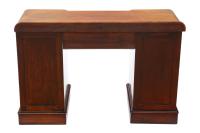Victorian Mahogany Desk Writing Dressing Table Twin Pedestal (8 of 8) Victorian Mahogany Desk Writing Dressing Table Twin Pedestal (8 of 8)