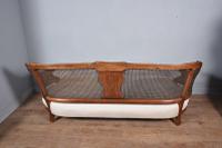 Antique Carved Walnut Bergere Suite Sofa Pair of Chairs (8 of 11) Antique Carved Walnut Bergere Suite Sofa Pair of Chairs (8 of 11)