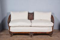 Antique Carved Walnut Bergere Suite Sofa Pair of Chairs (2 of 11) Antique Carved Walnut Bergere Suite Sofa Pair of Chairs (2 of 11)