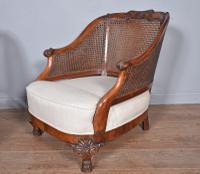 Antique Carved Walnut Bergere Suite Sofa Pair of Chairs (6 of 11) Antique Carved Walnut Bergere Suite Sofa Pair of Chairs (6 of 11)