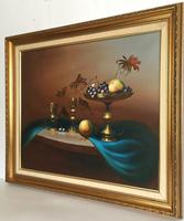 Still Life Fruit Oil Painting by Jozsef Molnar (4 of 7) Still Life Fruit Oil Painting by Jozsef Molnar (4 of 7)