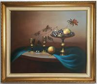 Still Life Fruit Oil Painting by Jozsef Molnar (7 of 7) Still Life Fruit Oil Painting by Jozsef Molnar (7 of 7)
