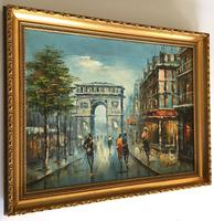 Impressionist Parisian Oil Painting Arc De Triomphe (2 of 6) Impressionist Parisian Oil Painting Arc De Triomphe (2 of 6)
