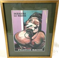 Francis Bacon Original Dlm Cover Lithograph No 162 Derriere Le Miroir First Edition 1966 (3 of 7) Francis Bacon Original Dlm Cover Lithograph No 162 Derriere Le Miroir First Edition 1966 (3 of 7)