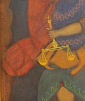 Antique Peruvian Inca Painting - Cusco School - Cuzqueña, 18th Century (4 of 9) Antique Peruvian Inca Painting - Cusco School - Cuzqueña, 18th Century (4 of 9)