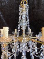 A Six Light Strasbourg Antique Chandelier (5 of 15) A Six Light Strasbourg Antique Chandelier (5 of 15)