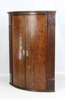 Antique Georgian Oak Bow Front Corner Cupboard (4 of 13) Antique Georgian Oak Bow Front Corner Cupboard (4 of 13)