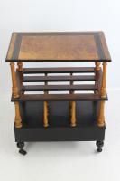 Victorian Ebonised Canterbury Whatnot (5 of 13) Victorian Ebonised Canterbury Whatnot (5 of 13)