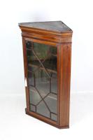Edwardian Inlaid Mahogany Hanging Corner Cabinet (4 of 13) Edwardian Inlaid Mahogany Hanging Corner Cabinet (4 of 13)