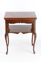 Small Victorian Mahogany Fold Over Card Table (3 of 13) Small Victorian Mahogany Fold Over Card Table (3 of 13)