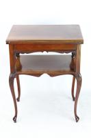 Small Victorian Mahogany Fold Over Card Table (5 of 13) Small Victorian Mahogany Fold Over Card Table (5 of 13)