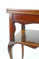 Small Victorian Mahogany Fold Over Card Table (13 of 13) Small Victorian Mahogany Fold Over Card Table (13 of 13)