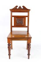 Late Victorian Walnut Hall Chair (13 of 13) Late Victorian Walnut Hall Chair (13 of 13)