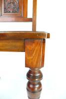 Late Victorian Walnut Hall Chair (9 of 13) Late Victorian Walnut Hall Chair (9 of 13)