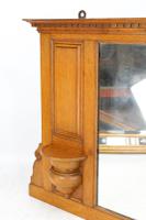 Edwardian Oak Overmantle Mirror (4 of 13) Edwardian Oak Overmantle Mirror (4 of 13)