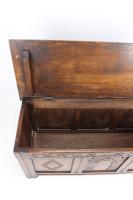 Small Carved Oak Coffer / Blanket Chest c.1920 (8 of 14) Small Carved Oak Coffer / Blanket Chest c.1920 (8 of 14)