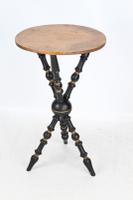 Victorian Ebonised Gypsy Table / Tripod Table (2 of 13) Victorian Ebonised Gypsy Table / Tripod Table (2 of 13)